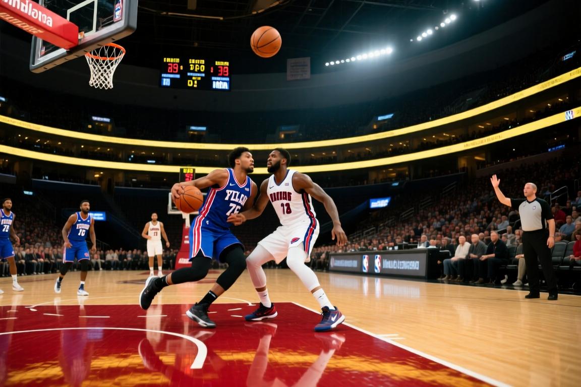 NBA常规赛活塞-76人全场录像