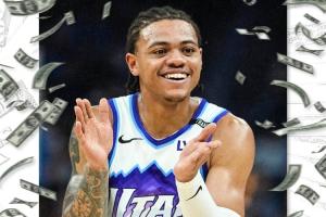 拉锯数月终敲定!Shams:爵士5年1.575亿提前续约16号秀基昂特·乔治