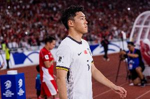 记者透露朱辰杰仅抽筋未拉伤 期待本届亚运会为球队做出更多贡献