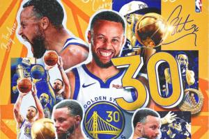蓄势待发！NBA官方晒库里海报为新赛季预热：揭幕战倒计时30天