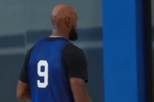 76人晒詹姆斯训练视频 NBA官方转发放话：历史性第24季即将开启