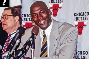 33年前的今天：公牛传奇乔丹首次宣布告别NBA