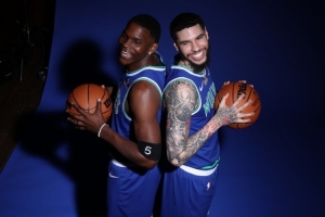NBA官网媒体人：三球&华子刚进入巅峰期 森林狼能实现季后赛突破