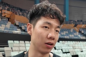 朱俊龙：尚未达到比赛状态 目前训练仍以静态为主