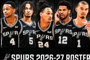 2026-27赛季NBA总经理大调查出炉:马刺力压雷霆成夺冠最大热门