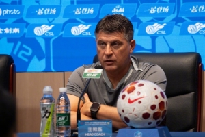 米洛耶维奇：深圳新鹏城非常有实力，我们会以严谨的态度去对待